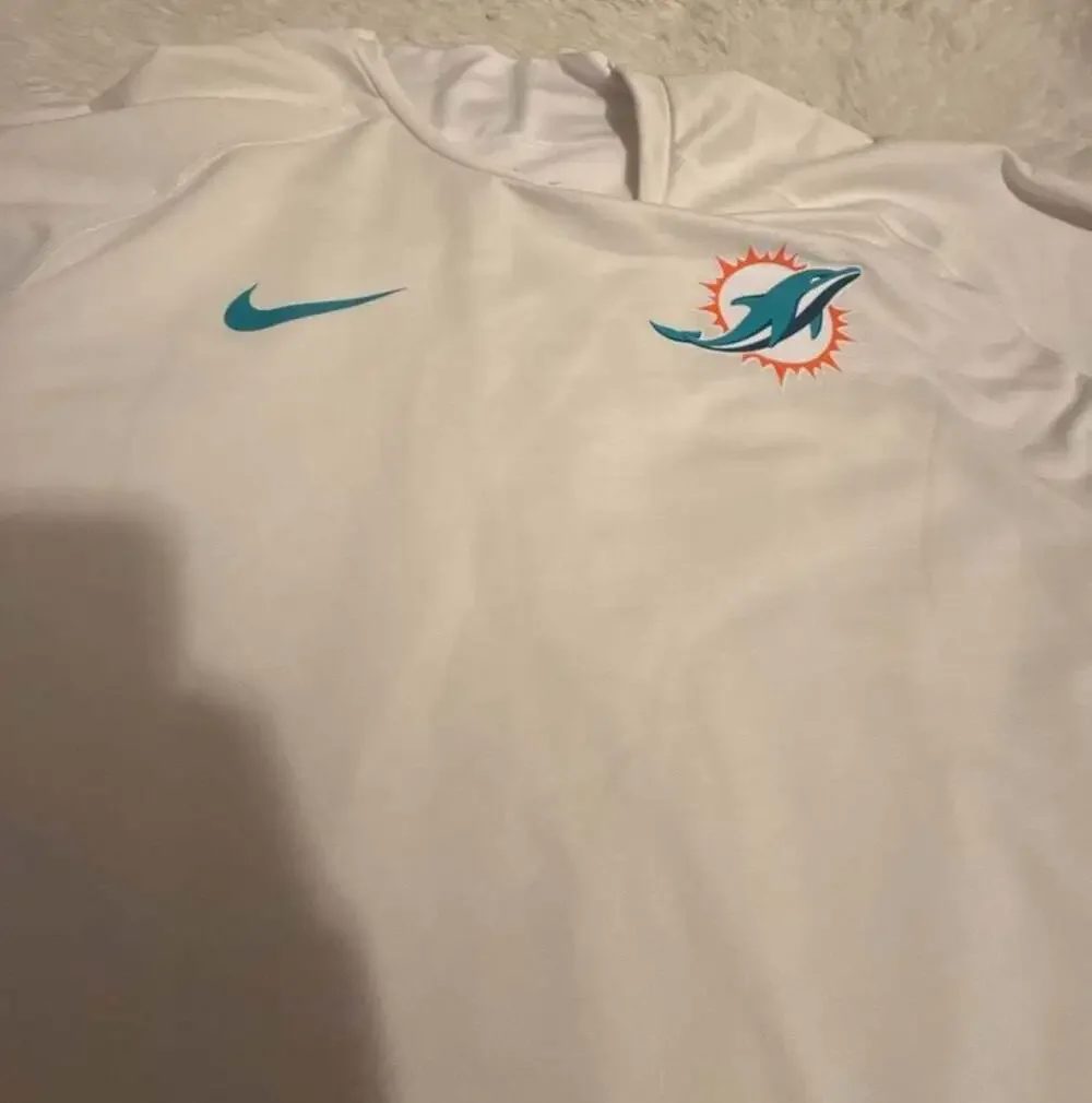 Nike Miami Dolphins NFL On-Field Apparel Dri-FIT Long Sleeve Compression Shirt